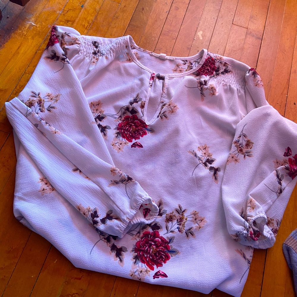 Floral Flowy Top